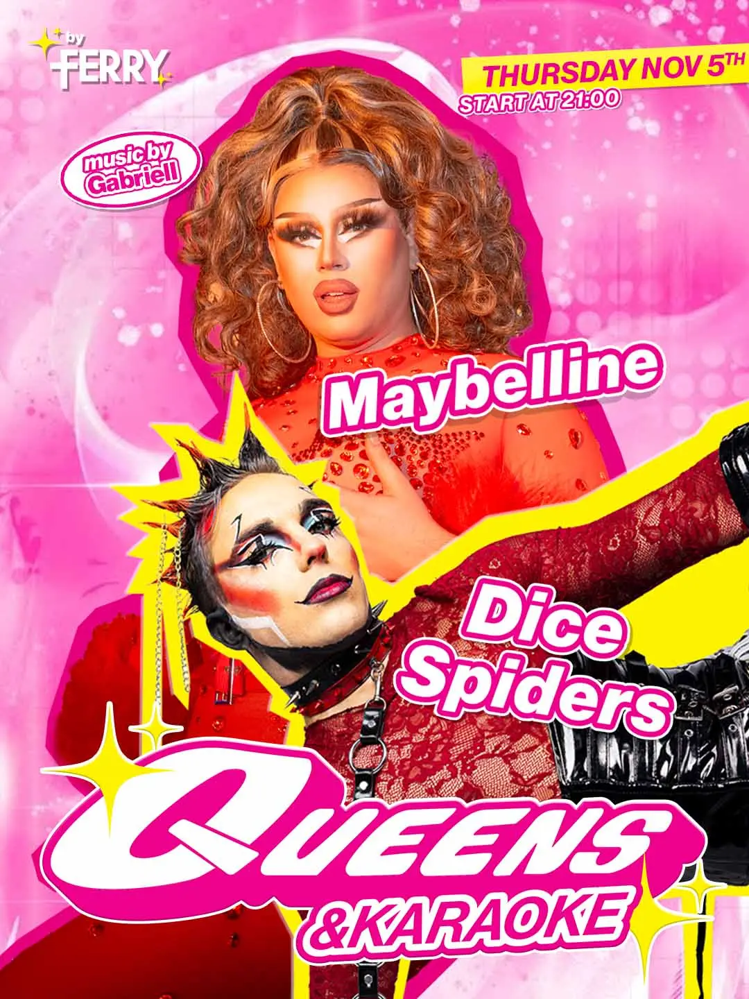 Q&K w/ Maybelline and Dice Spiders