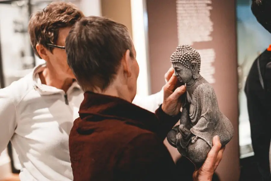 Tour for blind and visually impaired visitors