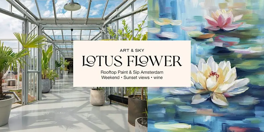 Saturday Rooftop Painting: "Lotus flower"