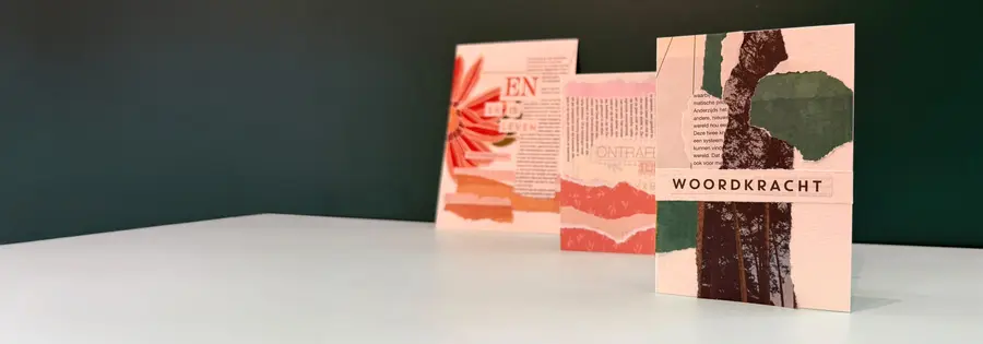 Writing and collage workshop Woordkracht