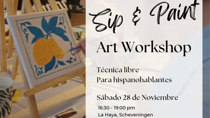 Sip and Paint en Español Den Haag