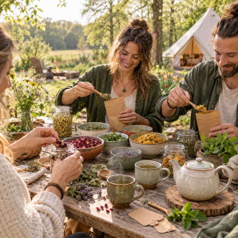 Tea Workshop in Drenthe – Meng jouw Moment Zen Ranch