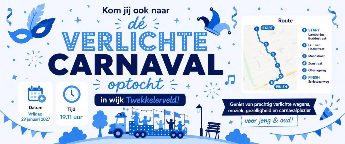 ✨ Illuminated Carnival Parade Twekkelerveld 2027 – Official