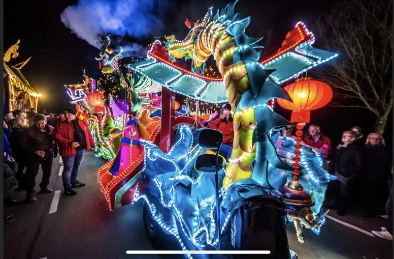 Illuminated Carnival Parade Twekkelerveld Enschede