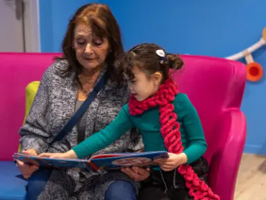 Reading Hour in the Library