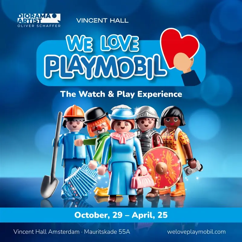 We Love Playmobil Exhibition Amsterdam