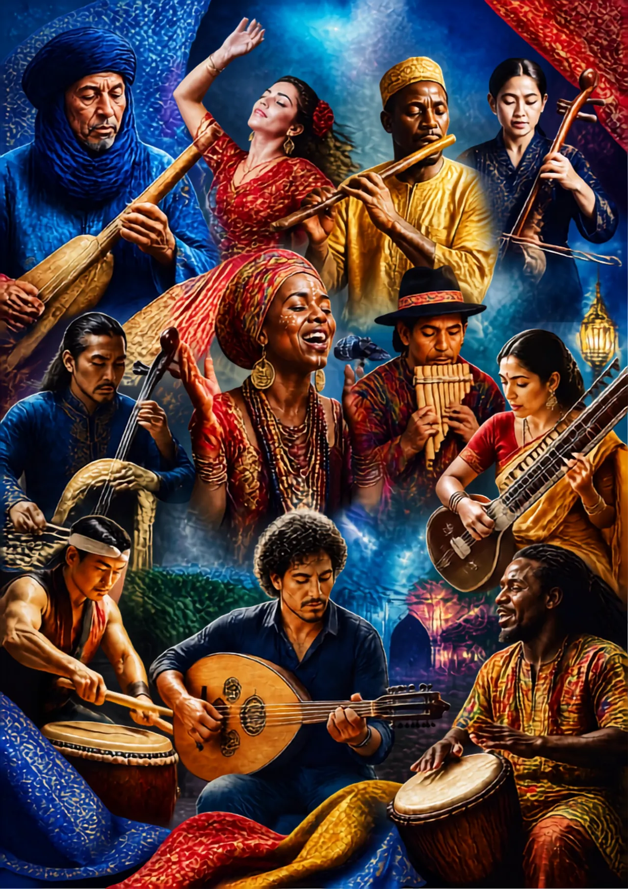 World Music, from where the wind brings music (Series)
