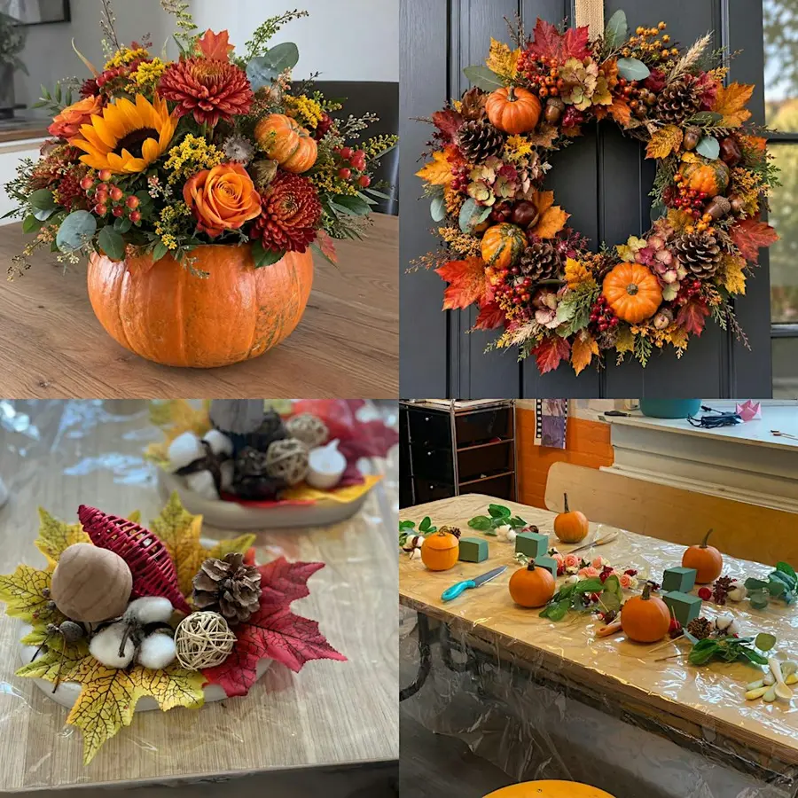 Workshop Autumn home deco