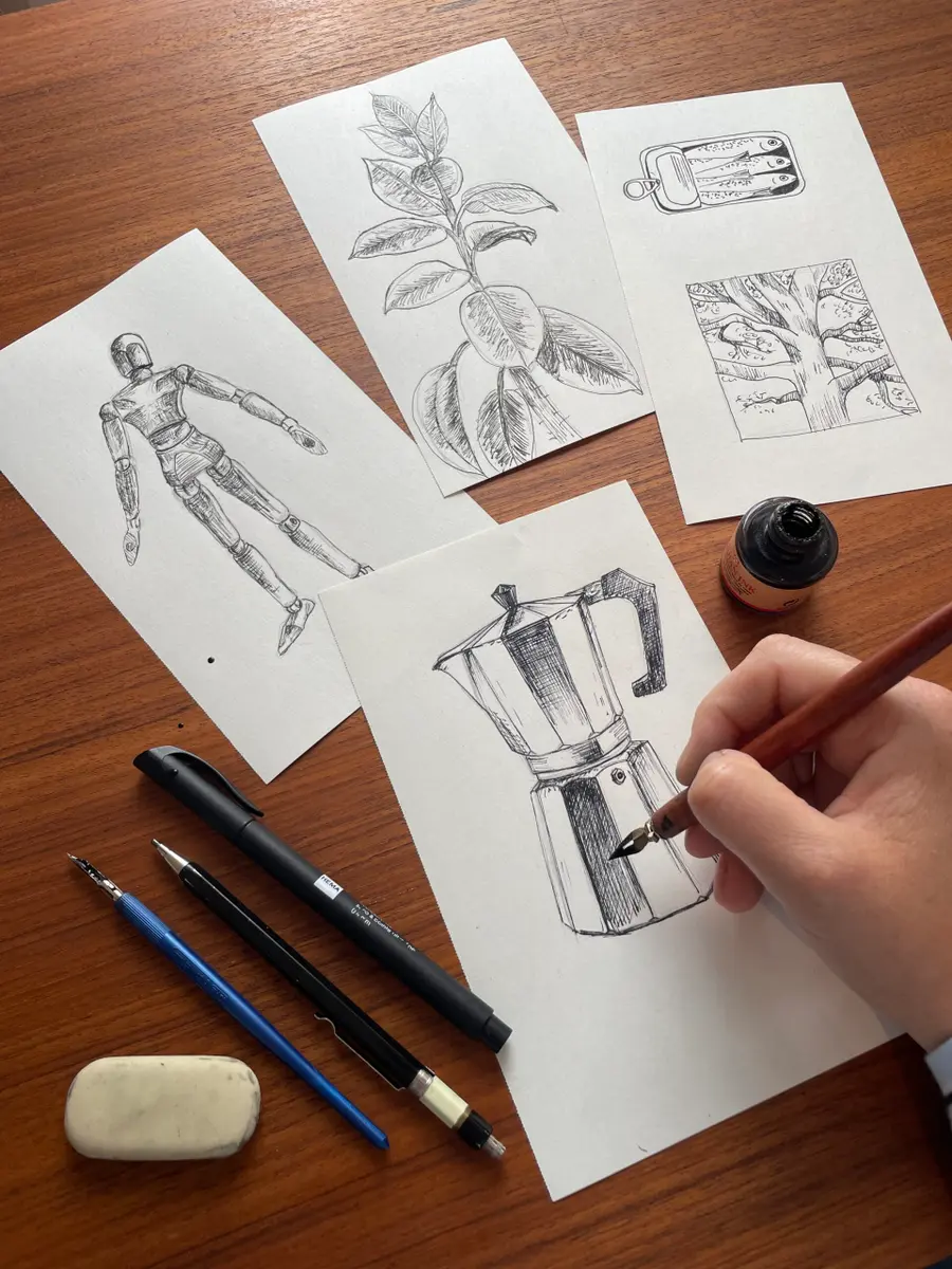 Workshop Basic Graphic Drawing Techniques