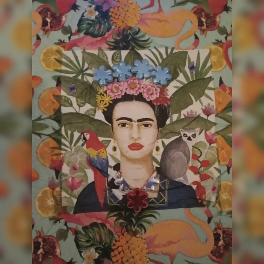 Workshop: Découpage on canvas