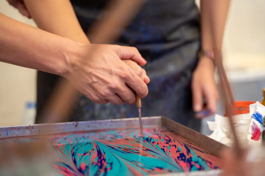 Ebru Art Workshop – by the Rumi Kunst Instituut (VOL)
