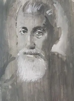 Workshop: Large Portrait Painting in Black and White