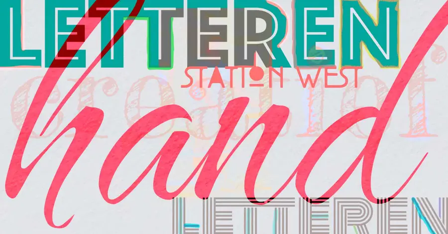 Workshop Handlettering: creative with letters and decorations