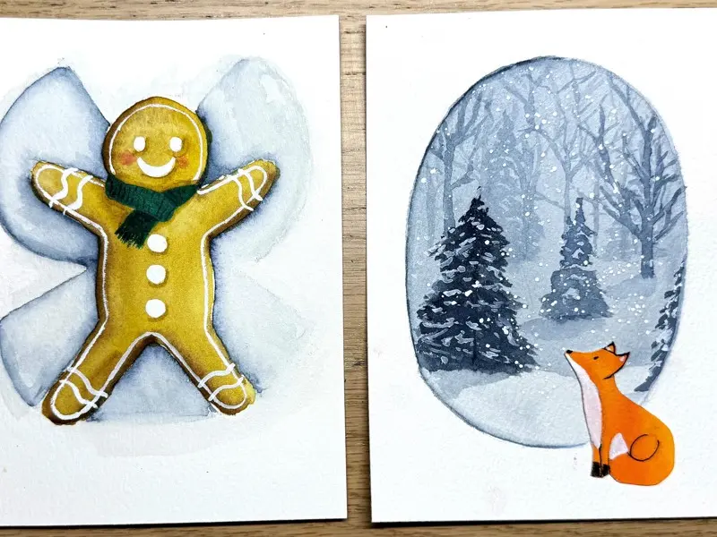 Workshop - Watercolour Cards