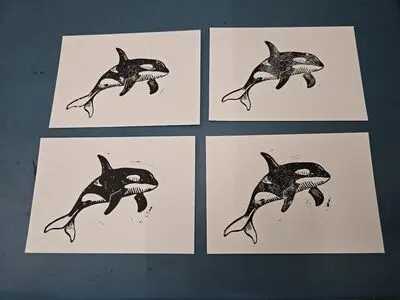 Workshop: linocut