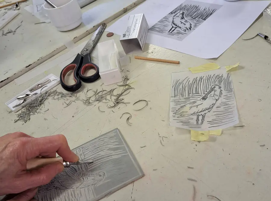 Linocut workshop