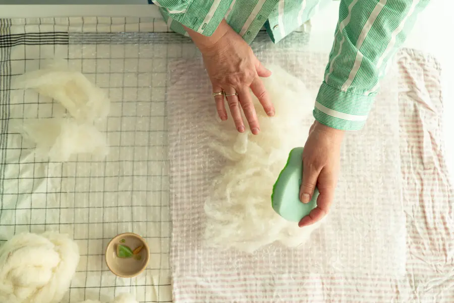 Workshop: felting slippers