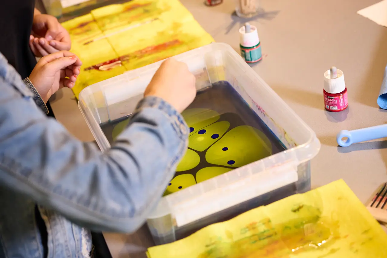 Paper Marbling Workshop