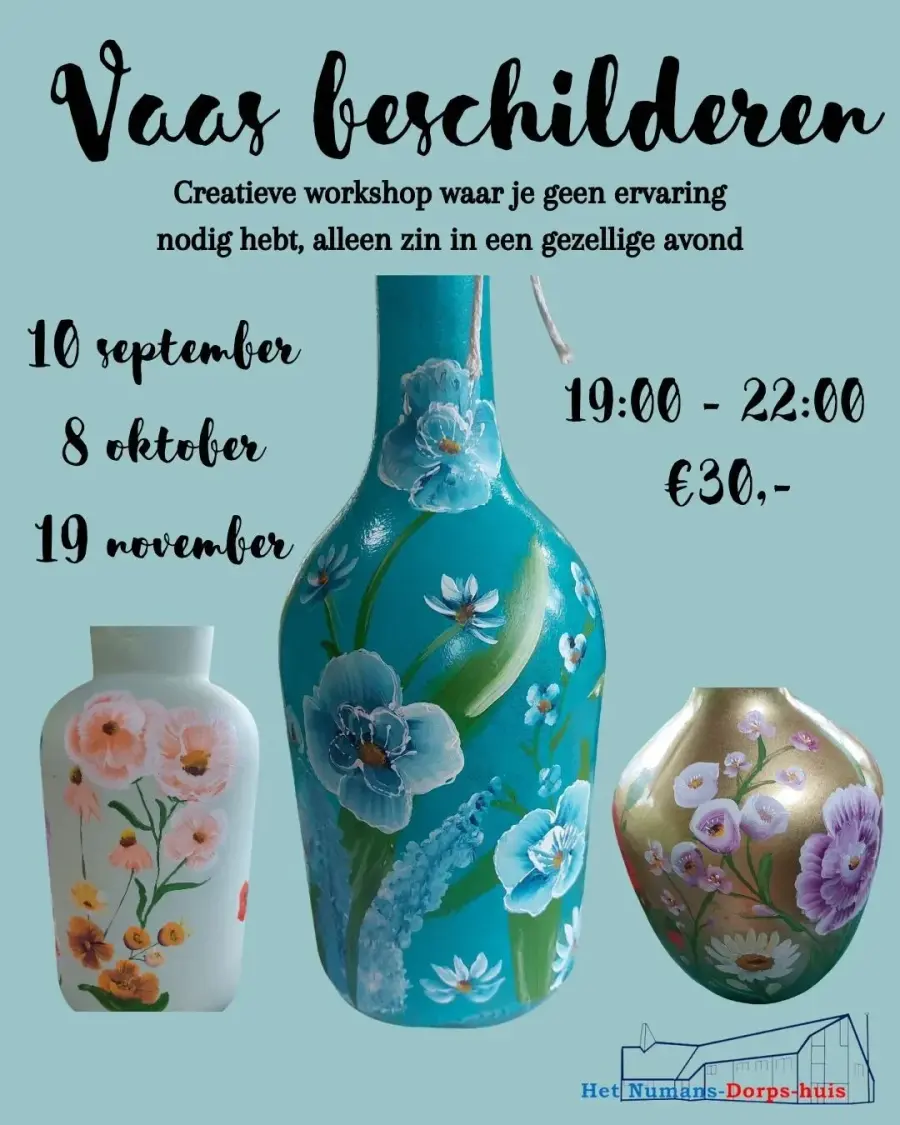 Vase Painting Workshop - 19 November