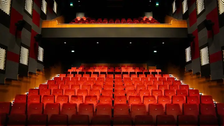 The Cinema 1 hall at Cinema The Pulse, with its rows of seats