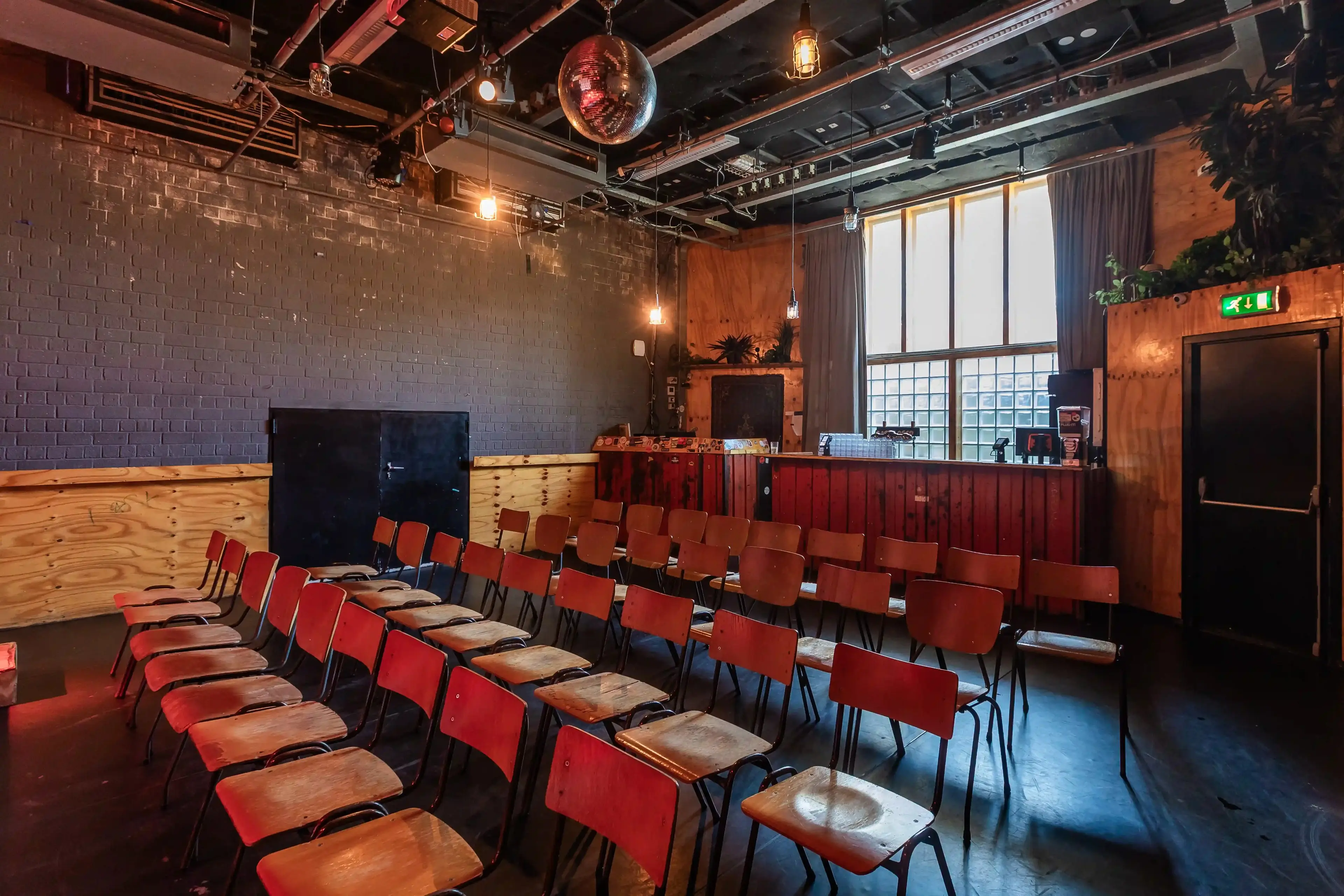 The Zaal, Cinetol's 150-capacity concert hall on Tolstraat in Amsterdam.