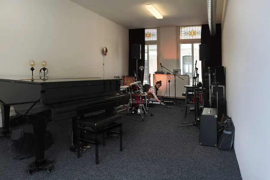 A music studio at Paradox in Tilburg.