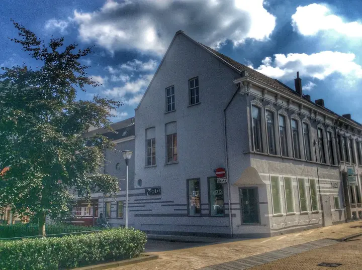 Paradox's building on Telegraafstraat in Tilburg, with the venue's frontage seen from the street.