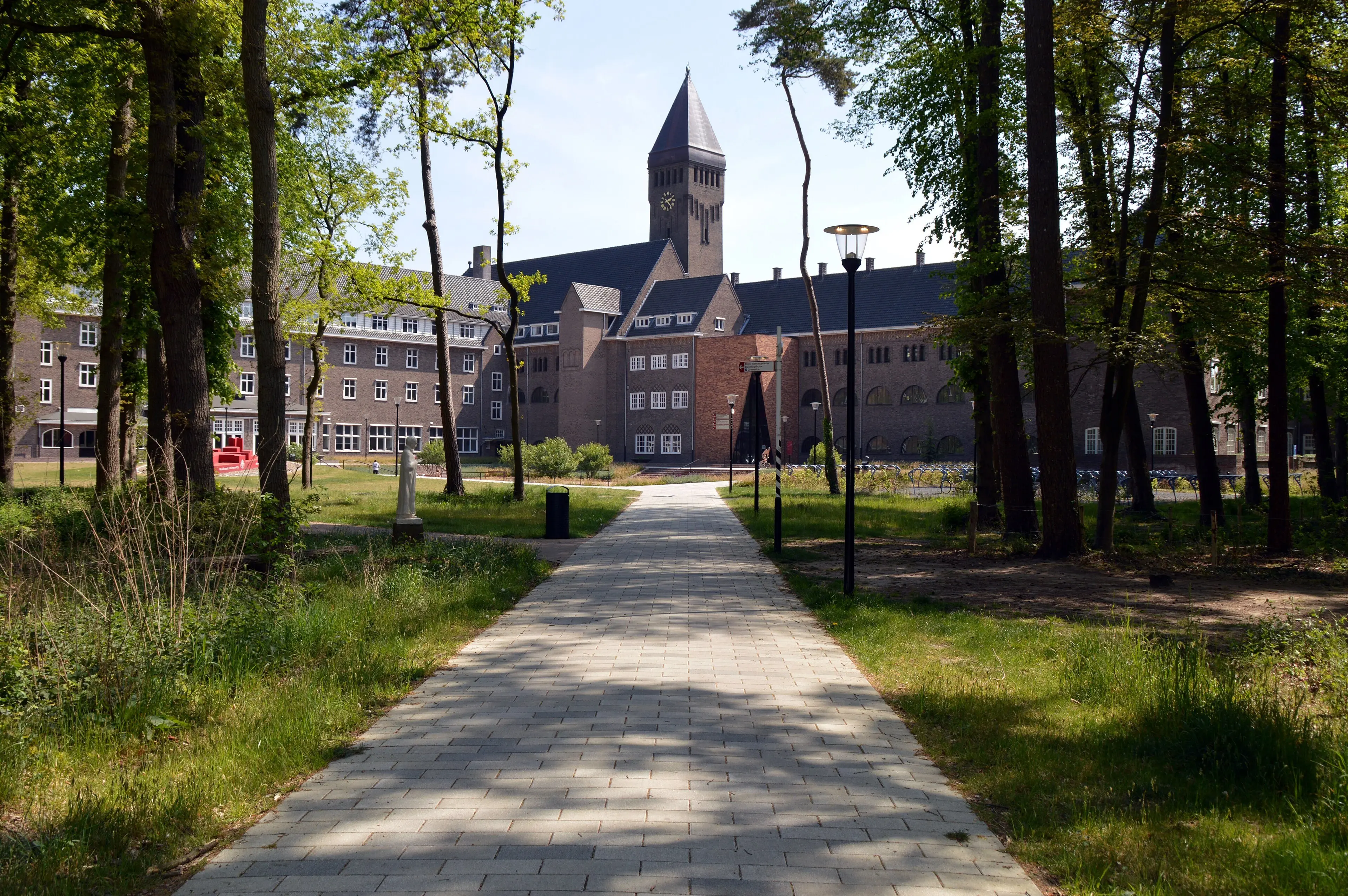 The Berchmanianum at Houtlaan 4, the former Jesuit monastery and now the academy building of Radboud Universiteit in Nijmegen, a national monument