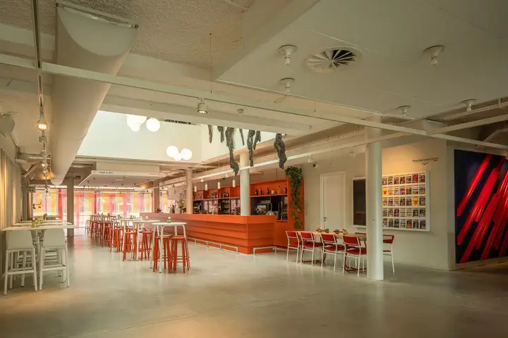 The foyer of Theater de Kattendans in Bergeijk.